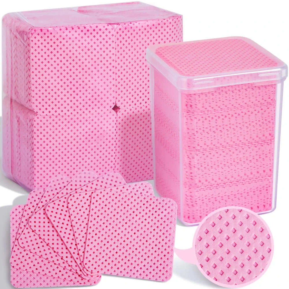Lint-Free Nail Wipe Set
