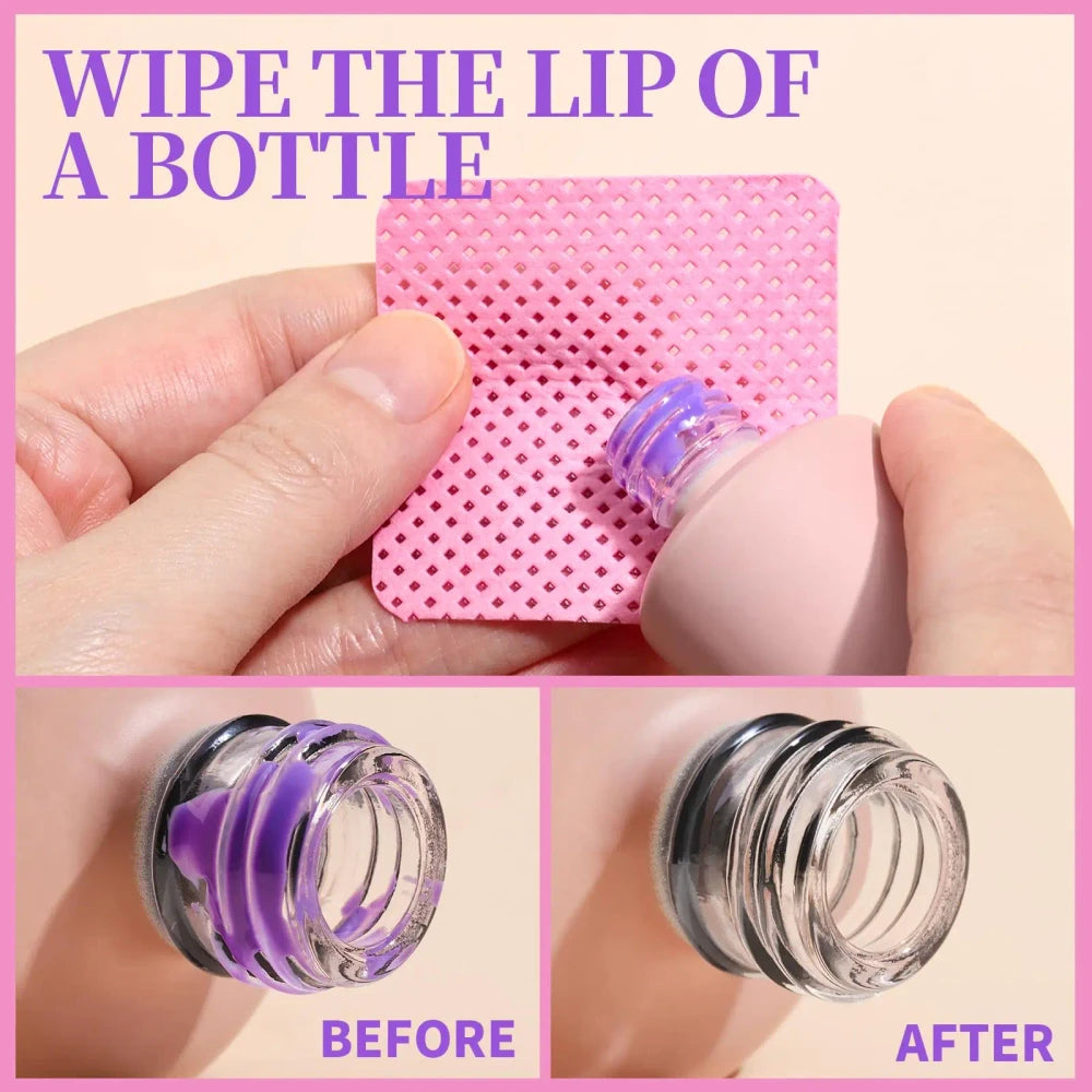 Lint-Free Nail Wipe Set